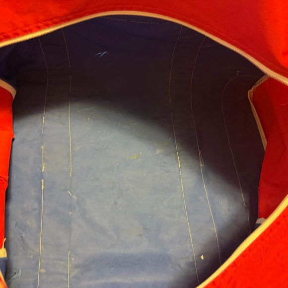 Cooper Hockey Bag VTG NHL Montreal Canadiens Winnipeg Jets Made In Canada - Picture 9 of 9